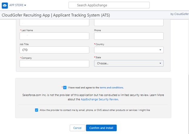 CloudGofer Recruiting App  Applicant Tracking System (ATS)